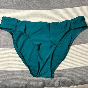 NWT, Sunshine 79 Side Shirred Hipster Bikini Bottom Size 10